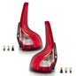 Solid Spare Tail Lights Brake Lamps Assembly Left & Right Side Fit For 2011-2017 Volvo XC60