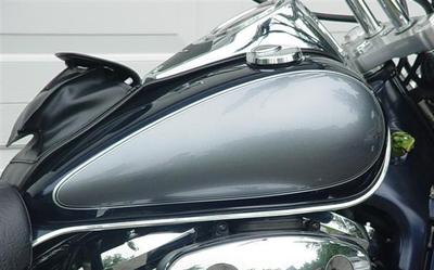 CHROME MOTORCYCLE TANK FENDER WINDSHEILD TRIM - 20 ft Roll