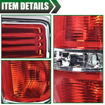 Solid Spare Fit For 09-14 Ford F-150 Pickup Rear Tail Light Brake Lamp Assembly Right