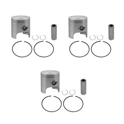 Solid Spare 3 SPI Standard Bore Piston Kits for Arctic Cat 800 Snow Triples 1995-2001 72mm