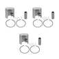 Solid Spare 3 SPI Standard Bore Piston Kits for Arctic Cat 800 Snow Triples 1995-2001 72mm