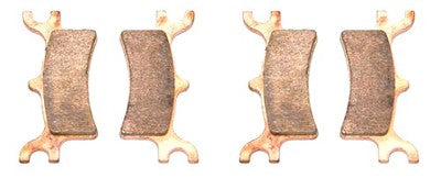 Solid Spare Rear Brake Pads fits Polaris Sportsman 500 EFI Quad Severe