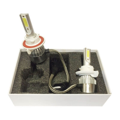 For 2009-2014 Ford F-150 72W 7600LM COB LED Headlight Conversion Kit Lamp Bulb