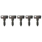 (5) Club Car Precedent 2004+ Gas/Electric Golf Cart Key Replacement Ignition Key