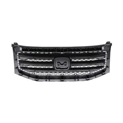 For Honda Pilot 2012-2015 12-15 Front Bumper Silver Grille Molding Surround Trim