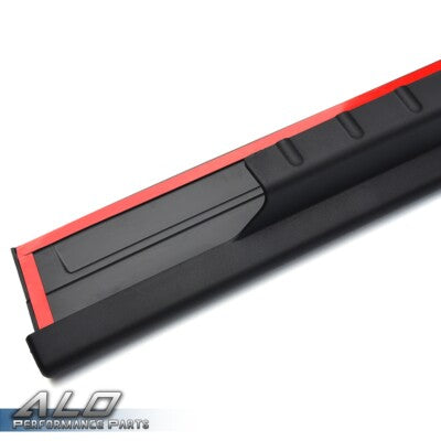 Solid Spare Rocker Panel Protector Guard Covers Fit For 01-06 Silverado/GMC Sierra Crew Cab