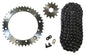 Solid Spare Black 520x104 O-Ring Drive Chain & 14/41 Sprockets for Yamaha Banshee 1989-2006
