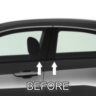 PILLAR PILLARS POST 1/4" CHROME MOLDING - Chrome Accent Trim Roll DIY Kit