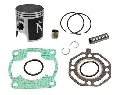 Solid Spare .020 Over Bore Piston Bearing & Gasket Kit fits Kawasaki 1988-1990 KX80 48.5mm