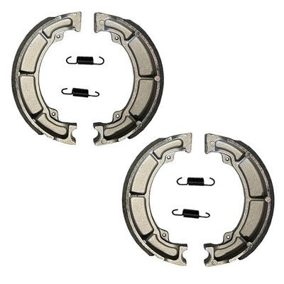 Solid Spare 2 Sets of Rear Brake Shoes for Kawasaki Bayou 300 2x4 fits 1986-2004 2WD ONLY