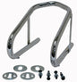 Solid Spare Chrome-Plated Wheel Chock - Removable - Quick Release - Motorcycle Tire Chock