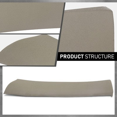 Solid Spare TPE Dash Cover Lower Kick Panel Fit For 2004-2008 Toyota Solara Beige