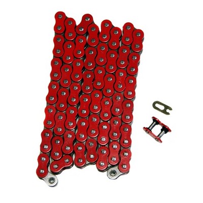 Solid Spare Red 520x92 O-Ring Drive Chain for Honda TRX250R Fourtrax 250R fits 1988-1989