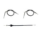 Solid Spare Motion Pro Front Upper & Lower Brake Cables for Yamaha Blaster 200 1988-2002