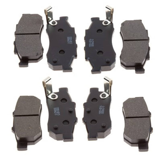 Solid Spare Front & Rear Semi-Metallic Brake Pads for Honda Big Red 700 UTV 2009-2013 MUV700