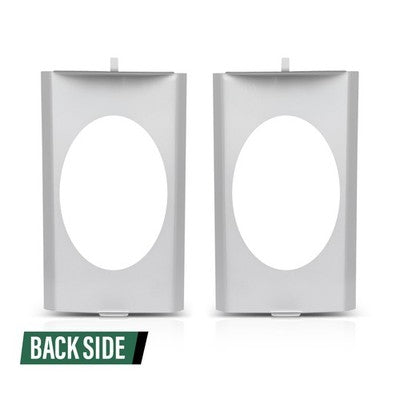 Solid Spare Behind Seat Speaker Brackets Fit For 73-87 Chevy C10 Square Body 6??9 Speakers