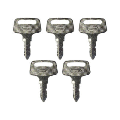 Solid Spare (5) Ignition Key For Kubota Lawn Mower Tractor & Heavy Equipment 55150 430-158