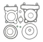 Solid Spare Namura Top End Gasket Kit for Yamaha 250 Bear Tracker Timberwolf Bruin Big Bear