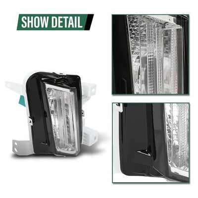 Solid Spare Halogen Parking Signal Light Front Right Fit For 2017 2018 2019 Cadillac XT5