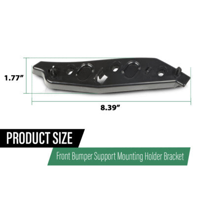 Solid Spare Pair Front Bumper Bracket Fit For 2019+ Land Range Rover Evoque Left+Right Side