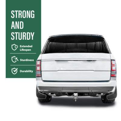 Solid Spare Mud Flaps Splash Guards Fit For 2014-2016 Range Rover Sport w/ Running Board