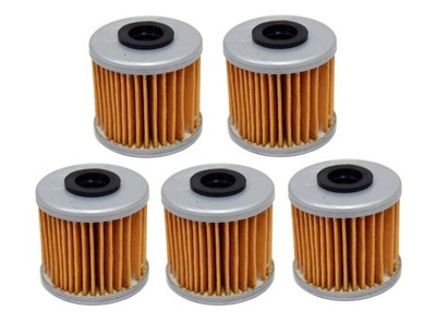 5 PACK Oil Filters for Honda Sportrax 450 ATV 2004-09 TRX450R 2006-2014 TRX450ER
