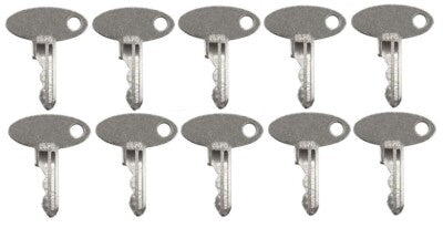 (10) Keys For Ford New Holland Tractor Models 1520 1530 1620 1630 1715 etc- 1570