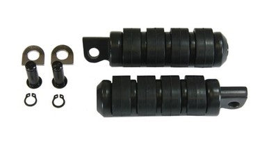 Solid Spare Foot Pegs Spring Washers Pins for Black Forward Controls for Harley Sportster