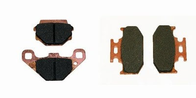 Solid Spare Front & Rear Semi-Metallic Brake Pads for Kawasaki KDX200 1989 1990 1991 1992