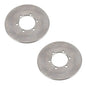 Solid Spare Both Front Disc Brake Rotors for Polaris RZR 170 fits 2009-2021 models