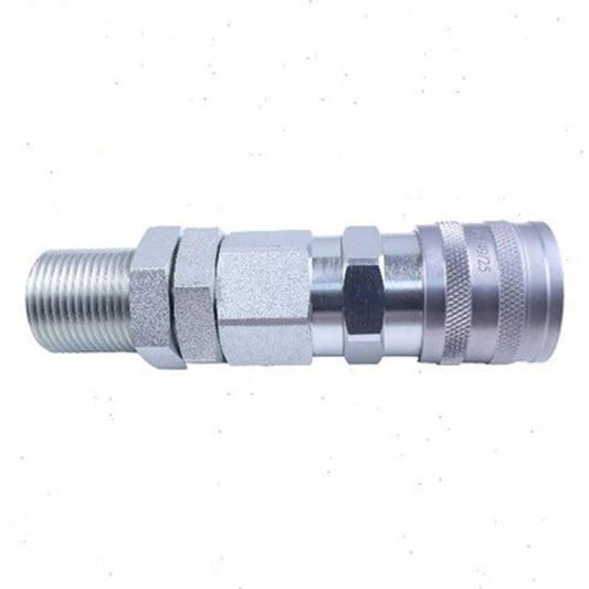 Solid Spare Hydraulic Quick-Connect Coupler KV13884 for JD 35G 50C 325 326D 280 332 260CT332