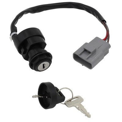 Solid Spare Ignition Switch w/Keys for Yamaha Replaces OEM 28P-82510-01-00 & 5KM-82510-00-00