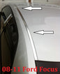 For 2008-2011 FORD FOCUS CHROME ROOF TOP TRIM MOLDING KIT