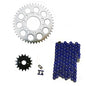 Solid Spare Blue 525x120 O-Ring Chain & 16/44 Sprockets for Honda Shadow VLX 600 1989-2007