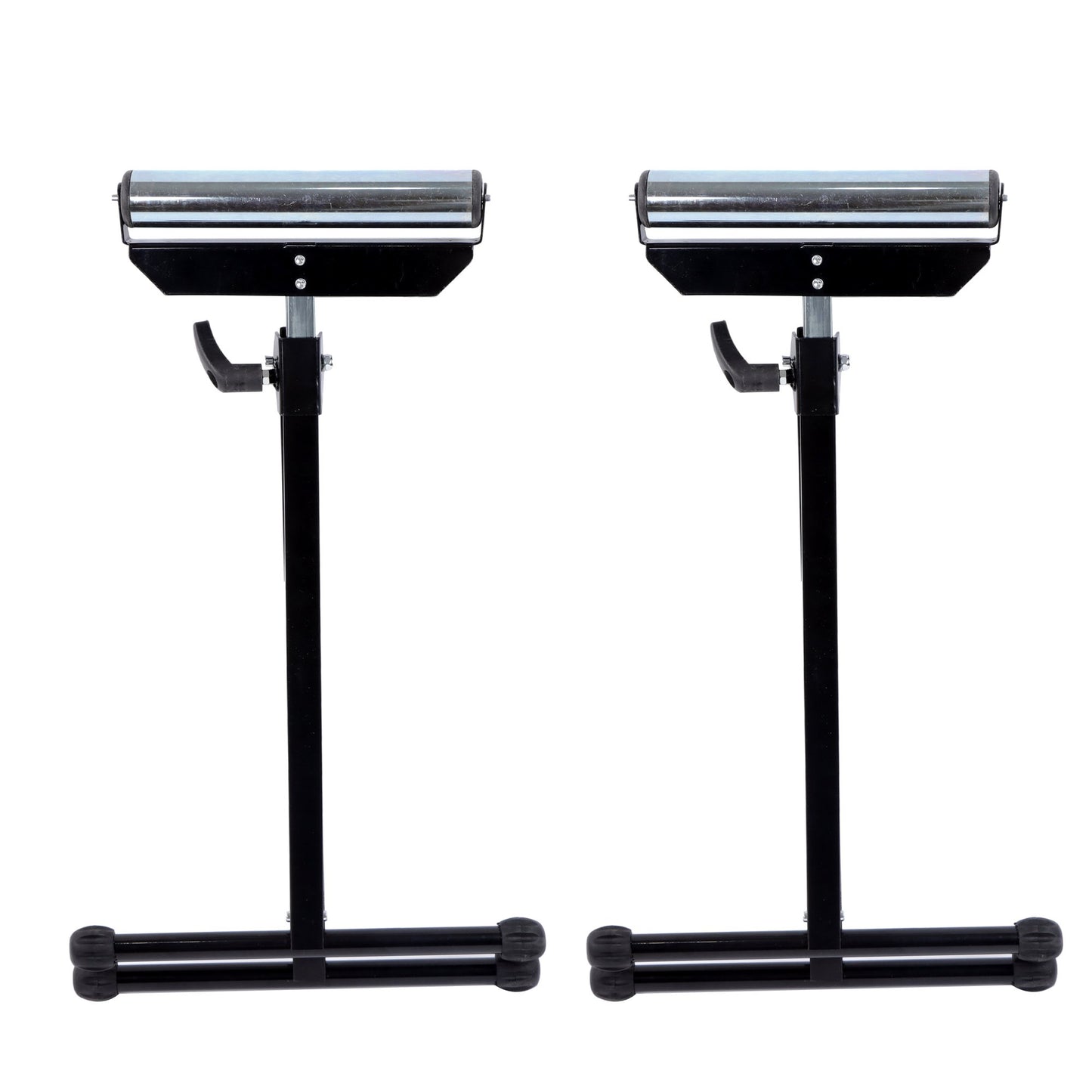 Solid Spare 2 PCS 132 Lbs Load Capacity Folding Roller Stand, Adjustable 26-3/4" to 42-1/5"