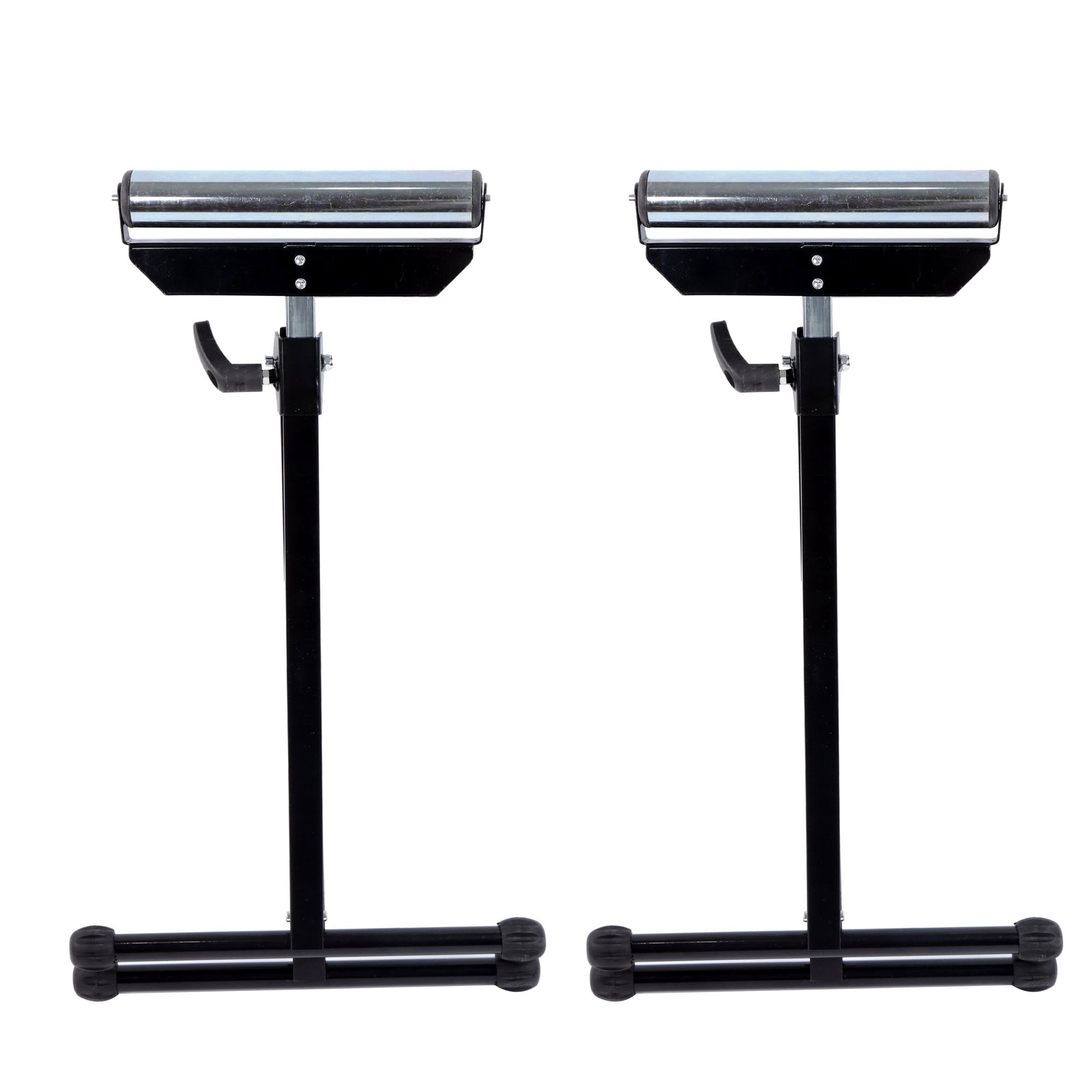 Solid Spare 2 PCS 132 Lbs Load Capacity Folding Roller Stand, Adjustable 26-3/4" to 42-1/5"