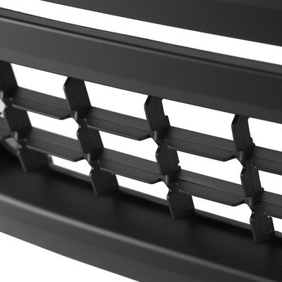 Front Upper Grille Matte Black Fit Chevrolet Silverado 2500 3500 HD LT 2007-2010