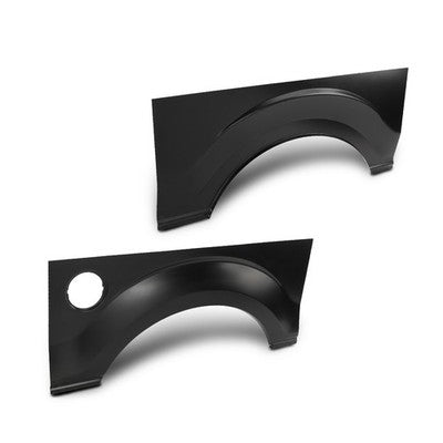 Solid Spare Rear Wheel Arch Quarter Panel Fits 2009-2014 Ford F-150 F150 W/O Molding Holes