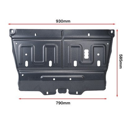 For 2015-2024 Ford F-150 Manganese Steel Splash Panel Shield ML3Z-7222-D Upgrade