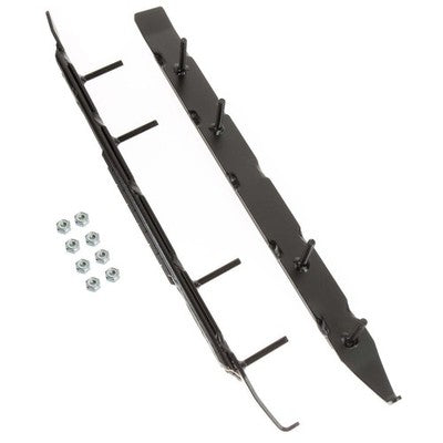 Solid Spare Bottom Line 6" DUAL Runner Carbides for Yamaha many 2001-2022 Snowmobiles