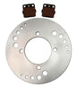 Solid Spare Front Disc Brake Rotor & Semi-Metallic Pads for Honda Rancher 420 fits 2007-2013