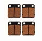 Front Semi-Metallic Brake Pads fits Suzuki Vinson 500 2002-2007