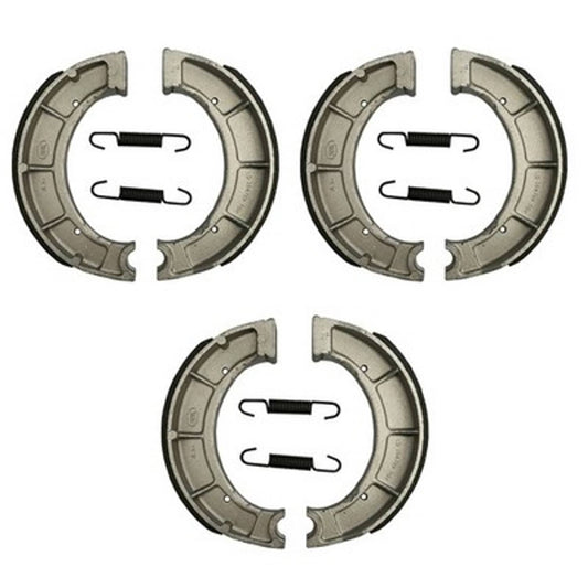 Solid Spare Front & Rear Brake Shoes for Yamaha Bear Tracker 250 2x4 fits 1999-2000 Models