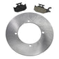 Solid Spare Rear Disc Brake Rotor & Pads for Yamaha Grizzly 400 4x4 4WD fits 2007-2008