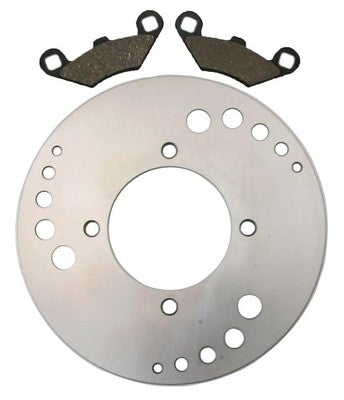 Solid Spare 02 FRONT Brake Rotor & Pads fits Polaris Xpedition 325 - 2002