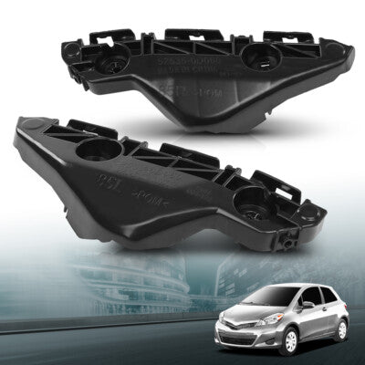 Solid Spare Front Left+Right Side Bumper Retainer Bracket Fit For 07-12 Toyota Yaris