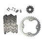 Solid Spare Natural 520x86 X-Ring Drive Chain & 13/38 Sprockets for Honda TRX250X Fourtrax