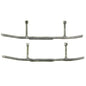 Solid Spare Bottom Line 4" Carbides for Ski-Doo fits 2002-2005 Models with Precision Skis