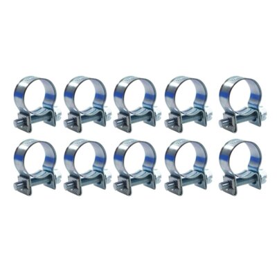 Solid Spare 5/16"13mm-15mmFUEL INJECTION HOSE CLAMP / AUTO Fuel clamps 10Pcs