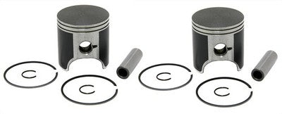 Solid Spare 2 SPI Piston Kits Many 1996-2000 for Ski-Doo 500 L/C .020 Over Bore 70mm
